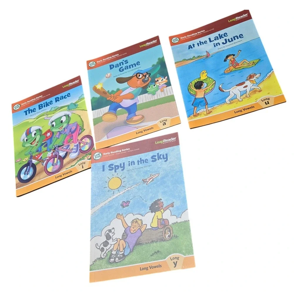 LeapFrog LeapReader Early Reading Series Interactive Books Bundle of 10 Phonics
